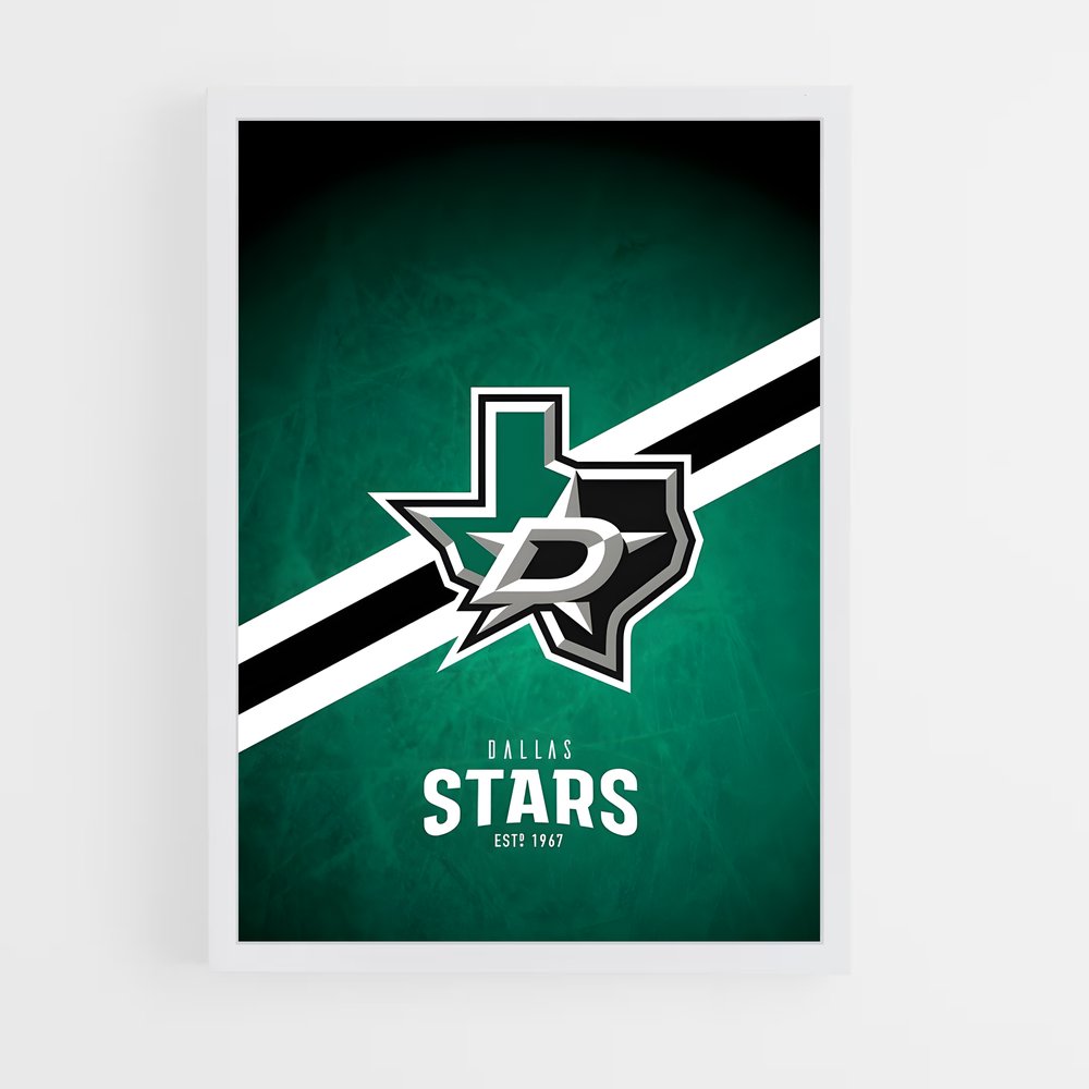 Poster Stars of Dallas – affiche Hockey sur glace (vue 3)